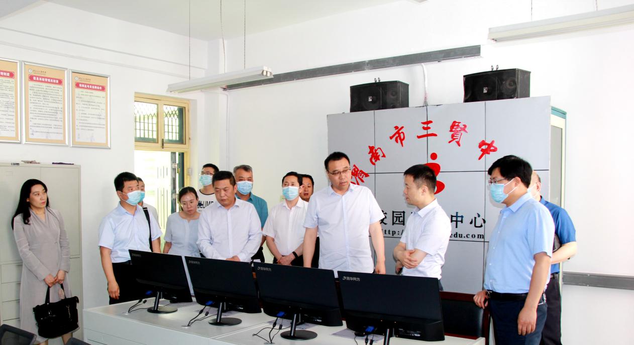 说明: 三贤视频监控室